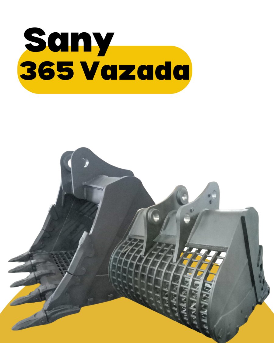 Caçamba vazada tipo grade para escavadeira Sany 365